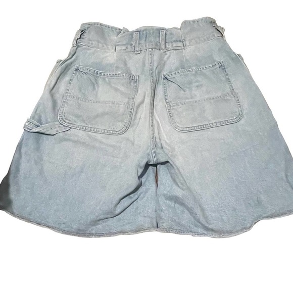 Jean Atelier Paperbag High Rise Jean Shorts - Picture 6 of 7